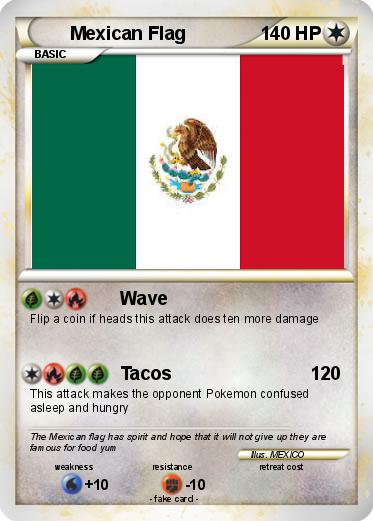 Pokemon Mexican Flag