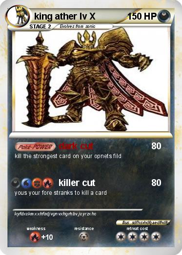 Pokemon king ather lv X