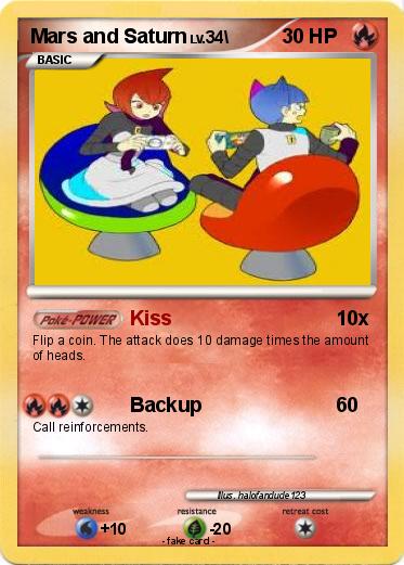Pokemon Mars and Saturn
