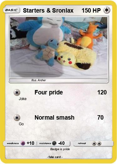 Pokemon Starters & Sronlax
