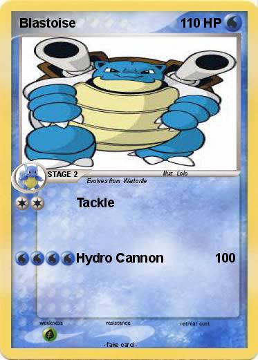 Pokemon Blastoise