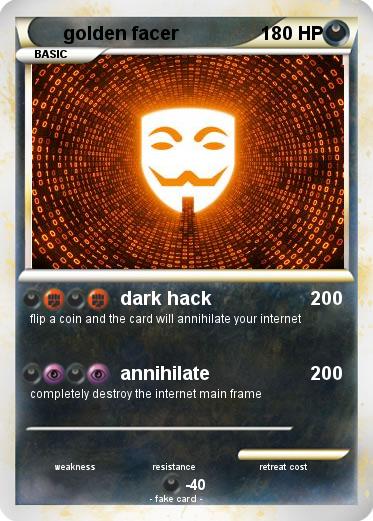 Pokemon golden facer