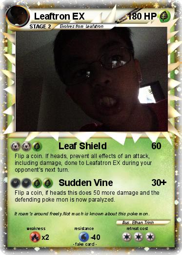 Pokemon Leaftron EX
