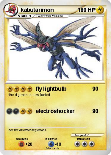 Pokemon kabutarimon