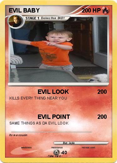 Pokemon EVIL BABY