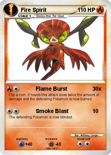 Pokemon Fire Spirit
