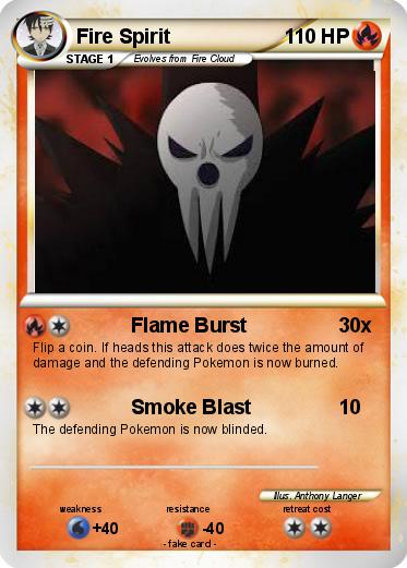 Pokemon Fire Spirit