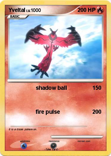 Pokemon Yveltal