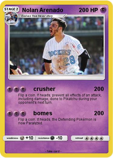 Pokemon Nolan Arenado