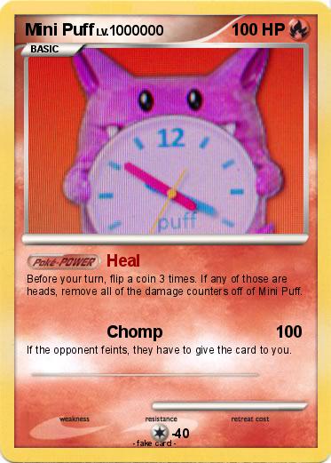 Pokemon Mini Puff