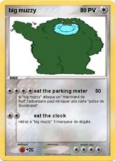 Pokemon big muzzy