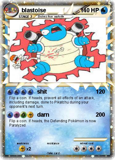 Pokemon blastoise