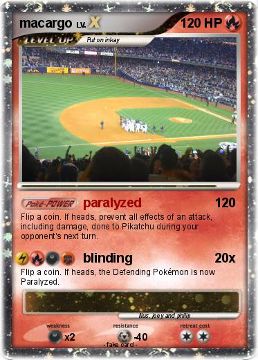 Pokemon macargo