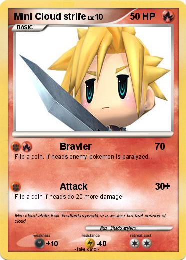 Pokemon Mini Cloud strife