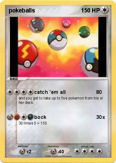 Pokemon pokeballs