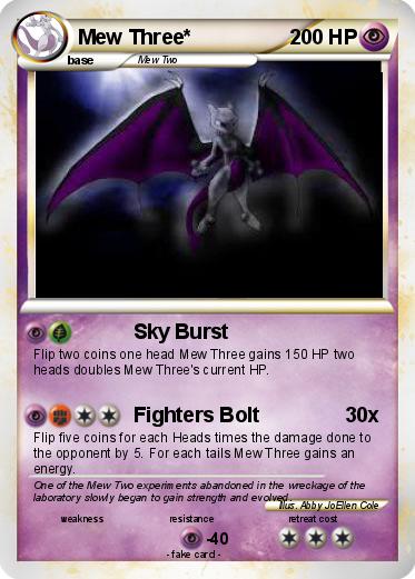 Pokemon Mew Three*