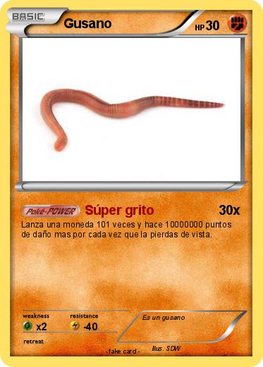 Pokemon Gusano
