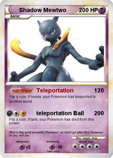 Pokemon Shadow Mewtwo