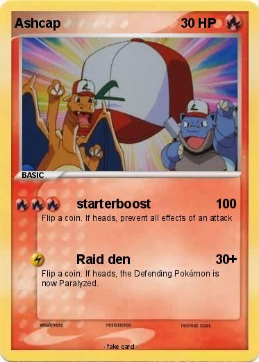 Pokemon Ashcap