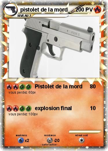 Pokemon pistolet de la mord