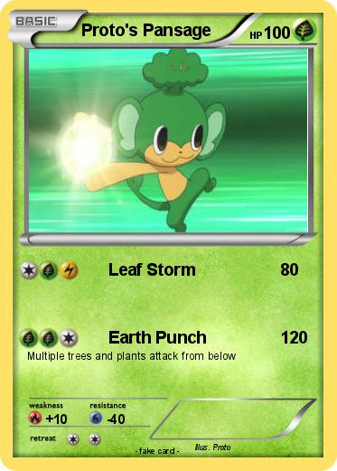 Pokemon Proto's Pansage