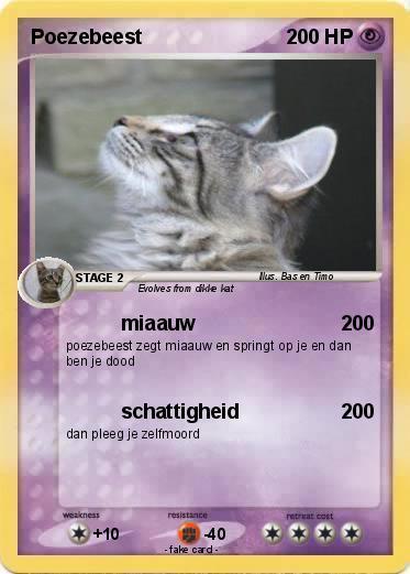 Pokemon Poezebeest