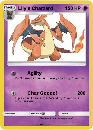 Pokemon Lily's Charzard
