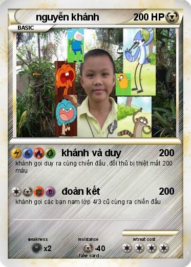 Pokemon nguyễn khánh
