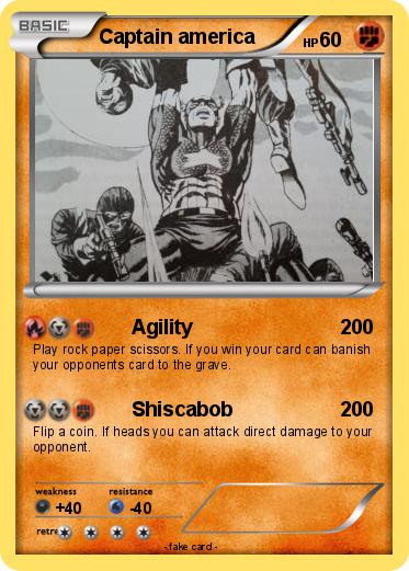 Pokemon Captain america