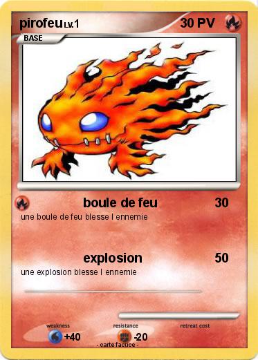 Pokemon pirofeu