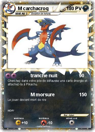 Pokemon M carchacroq
