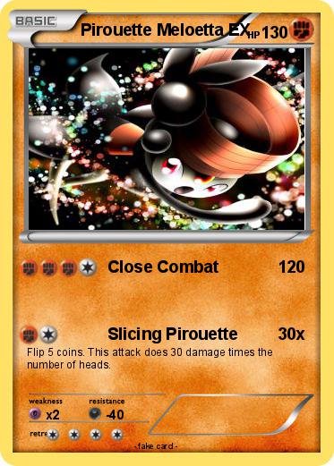 Pokemon Pirouette Meloetta EX