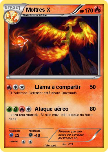 Pokemon Moltres X