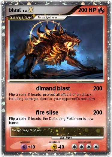 Pokemon blast