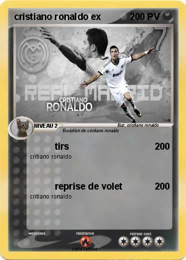 Pokemon cristiano ronaldo ex