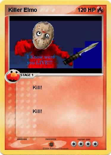 Pokemon Killer Elmo