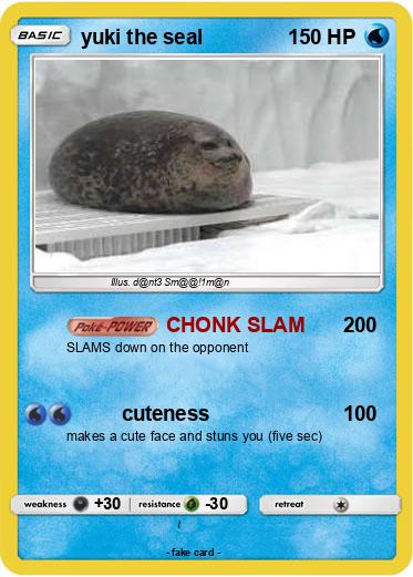 Pokemon yuki the seal