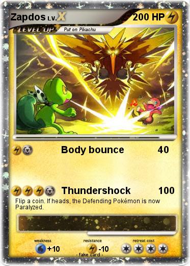 Pokemon Zapdos