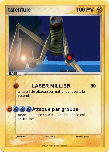 Pokemon tarentule