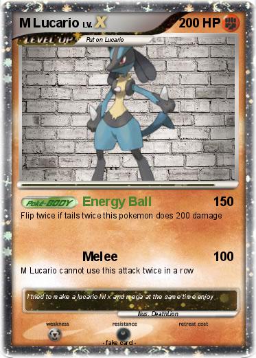 Pokemon M Lucario