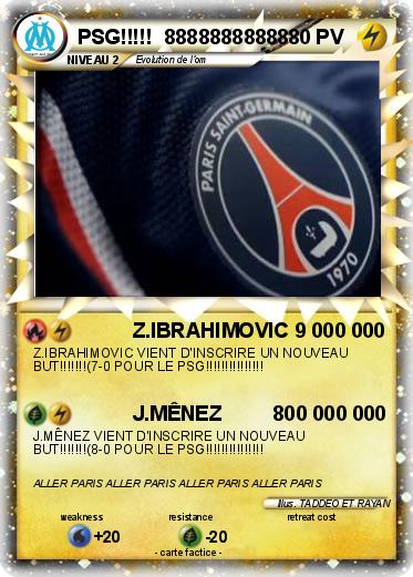 Pokemon PSG!!!!!  88888888888