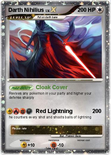 Pokemon Darth Nihilius
