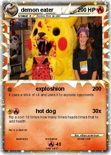 Pokemon demon eater