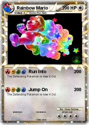 Pokemon Rainbow Mario