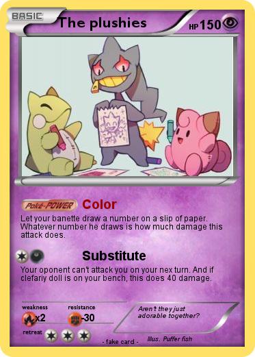 Pokemon The plushies