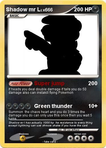 Pokemon Shadow mr L