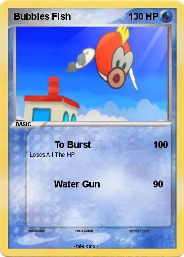 Pokemon Bubbles Fish