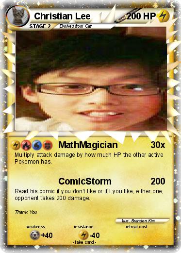 Pokemon Christian Lee
