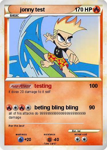 Pokemon jonny test