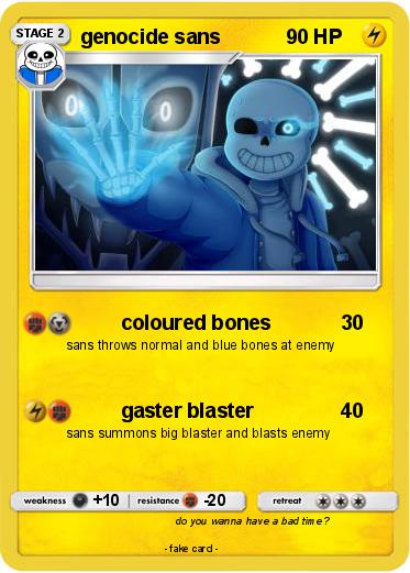 Pokemon genocide sans